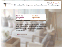 Tablet Screenshot of hilfe-im-haushalt.de